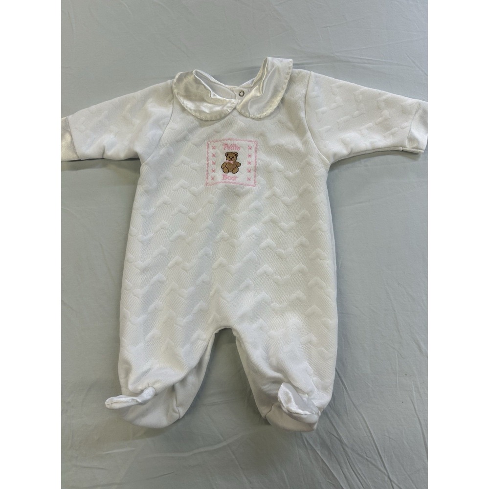Vintage 90s Gerber Baby Sleeper Size Small